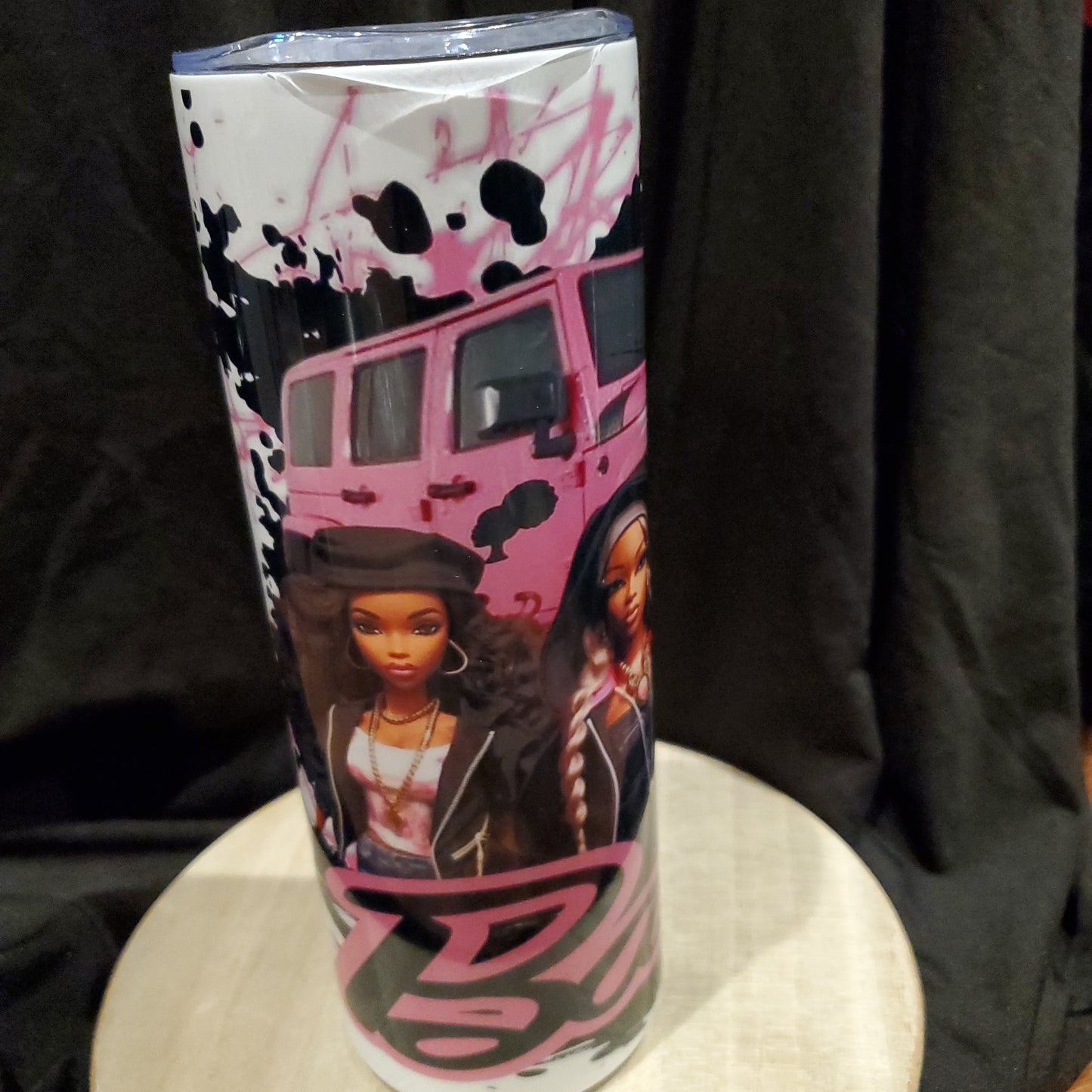 Hiphop Barbie Tumbler